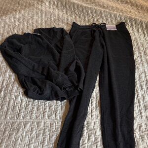 Womens dark gray Jogger Set